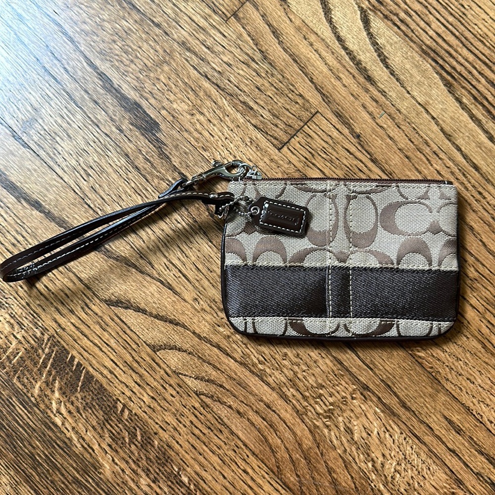 Coach wristlet